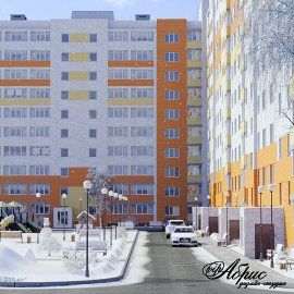 Визуализация проекта новостройки в Твери